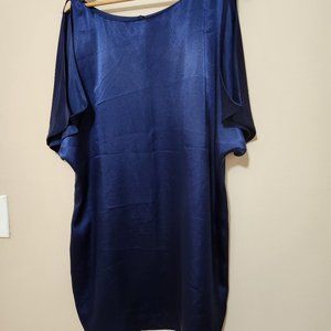 Blue Aidan Mattox Women Dress, Cold Shoulder Size 12
